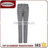 New Product Checked 2 Button Polyester Viscose Business Men'S Fashion Simple Suit Designs thumbnail-5