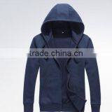 2017 Good Quality Professional Wholesale Custom Fleece Zipper Pocket Hoodies thumbnail-4