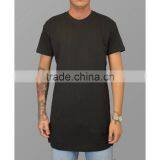 High Quality Custom Long Hem T-shirt thumbnail-3
