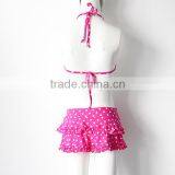Girls Spots Cute Swimwear thumbnail-3