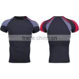 2017 Spring Mens Gym Basic Tech-fittting Compression Short Sleeve Tee Shirt thumbnail-1