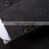 Wholesale Good Shape Newest Style Design Fashion Coat Suit Dark Grey Tuxedo Men Suit thumbnail-5