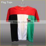 Custom Arab Flag T-shirt Summer Design The United Arab Emirates Flag Cool Boys Arab t Shirt thumbnail-1