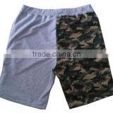Cotton Terry Fabric Camo Shorts With Printing thumbnail-2