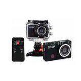 Mini Wearable 1080P 5MP WIFI Action Camera Remote Control For Diving Bicycle / Skydiving