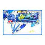 Monsters Interesting Blue Boys Personalized Stationery for Kids With Zipper thumbnail-1