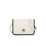 Luxury Crossbody Leather Bags For Women , White Cross Body Leather Bag