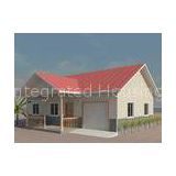 Portable Steel Frame Structure 4 / 3 Bedroom Modular Homes , Mobile Light Steel Villa