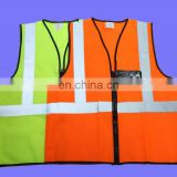 Factory direct sell Hi Vis 100% polyester Reflection Safety Reflective Vest