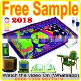 Mint Turkish Hand Knotted Silk Muslim Prayer Carpet Rugs Multi-color Sajada Mat thumbnail-1