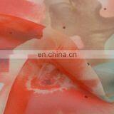 100% Silk Print Georgette Fabric