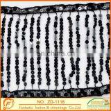 Black Sequins Tassel for Women Garments Accessories thumbnail-2