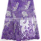 2016 3d Flower Tull Lace Fabric African/african Tulle Lace Fabric /french Tulle Net Lace for Aso Oke Wedding Party thumbnail-6