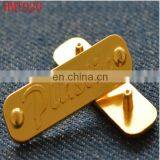 Metal Gold Color Pant Plate