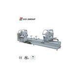 China CNC Double Head Plastic Window Frame Cutting Machine With CE LJZ2-CNC-450X3700