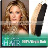 Best Remy Hair Brazilian Micro Beads Hair Weft