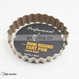 Non Stick Carbon Steel Mini Round Tart Pan