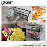 Single Flat Pan Ice Cream Fryer With Barrel/Ice Cream Fry Machine Price thumbnail-6