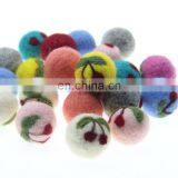 Woolen Felted Ball for Home Decor Crafts Handcrafts DIY thumbnail-1