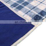 60" x 40" Fleece Plaid Pattern Throw Blanket Cozy Soft Portable Travel Blanket Compact Tartan Army Blanket thumbnail-7