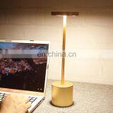 DDP Terms Wholesale Minimalist Restaurant Cordless Led Table Lamp Touch Dimmable Decoration Modern Table Lamp thumbnail-5