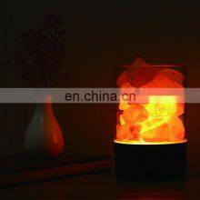 2020 New Arrival Plastic Colorful Led Himalayan Salt Table Lamp Night Light for Decor thumbnail-4