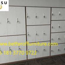 4 Door Steel Locker H1850XW900XD400mm Metal Furniture Wardrobe Storage Cabinet thumbnail-4
