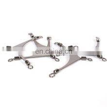 Flexible Rotation Cross Brass Barrel Fishing Snap Swivel thumbnail-1