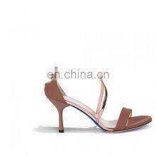 Double Ankle Strap Design Women Heels Sandals Shoes thumbnail-2
