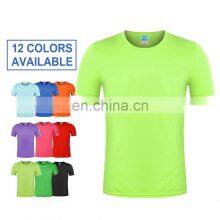 Custom High Quality Sublimation Dry Fit Running T Shirt 100% Soft Polyester T Shirt Dry Fit T-shirt Training Shirt For Promotion thumbnail-2