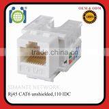 Cat6 Punch Down Keystone Jack