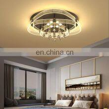 Gorgeous Indoor Luxury Decoration K9 Crystal 54w 72w Bedroom Living Room Modern LED Ceiling Light thumbnail-1