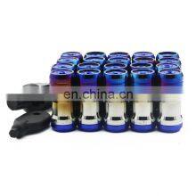 AOSU VOLK-T Colorful Hot Selling Durable Alloy Steel Auto Parts Lock Conical Wheel Lug Nut Set thumbnail-2
