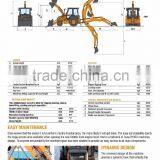 CASE 851 BACKHOE LOADER -4WD thumbnail-4