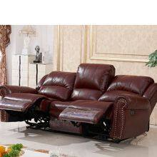 American Leather Sofa Electric Space Capsule Multifunctional Sofa Living Room European Three-Person Combination