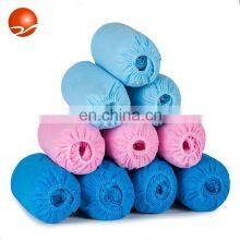 High Quality Cleanroom Non-woven Shoe Covers Disposable Anti Slip Overshoes Waterproof PP PE Shoe Covers thumbnail-1
