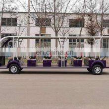 Cheap Electric Golf Cart Amusement Theme Park Sifhtseeing Cars for Tourist