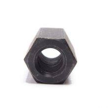 Black Zinc Plated Hexagon Lock Nut , Carbon Steel Hexagon Coupling Nuts thumbnail-2