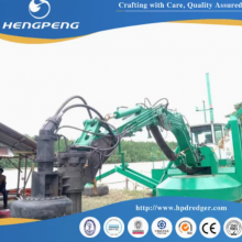 Compact Watermaster, Amphibious Multipurpose Dredger for Quick Waterway Solutions