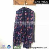 100% Polyester Lady's Woven Scarf With Flower Print For SS 16 thumbnail-1