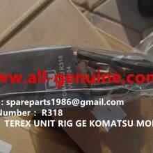 R318 CARBON BRUSH GE MT4400AC MT3600 KOMATSU 8830E 930E TEREX BELAZ 75131 MINING DUMP TRUCK HAULER thumbnail-1