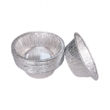 Longstar Disposable Round Aluminum Foil Tart Cups for Egg Tarts Cupcakes Bakery and Wholesale Export