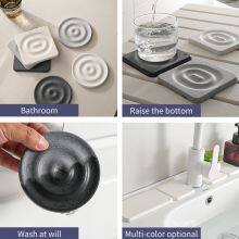 Sheenyoo Absorbent Diatomite Wave Engraving Ripple Stone Cup Coaster thumbnail-4