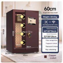 Smart Anti-theft Compact Hotel Safe | With Biometric Fingerprint Lock | 60cm Mini WIFI Safe for Small Guest Rooms thumbnail-4