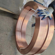 Copper Finned Tube Heat Exchanger Tube Fin Copper Tube for Condenser Evaporator thumbnail-2
