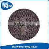 Novelty Stylish High Quality Silicone Coaster for Food thumbnail-3