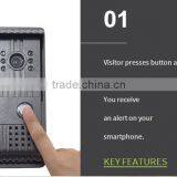 2016 Newest Metal Home Security Wifi P2p Door Phone thumbnail-3