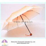 Wholesale Small Manual Lady 3 Folding Umbrella