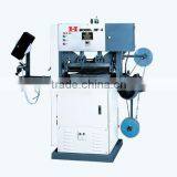 Garment and fabric label printing machine with cast no welding