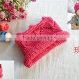 Fashion Cute Baby Kids Acrylic Handmade Hat Crochet Princess Crown Headband thumbnail-5